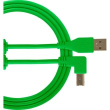 Bild Ultimate USB 2.0 A-B Green Angled 1m
