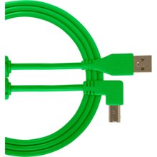 Bild UDG Ultimate USB 2.0 A-B Green Angled 2m