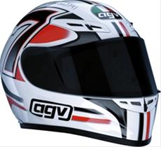 Bild AGV GP-TECH SEVEN Vit/röd/svart