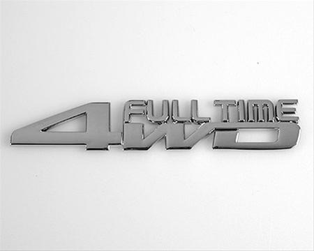 Bild Emblem Chrome Style - Full Time 4WD