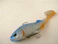 Bild Softbait Savagear Rattle Shad, 18 cm, Pearl nRedtail