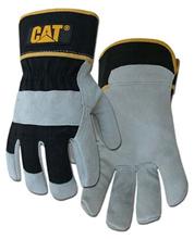 Bild CAT Arbetshandskar Grey Split Leather Palm