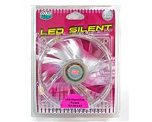 Bild 120mm Neon LED Fan - Green 