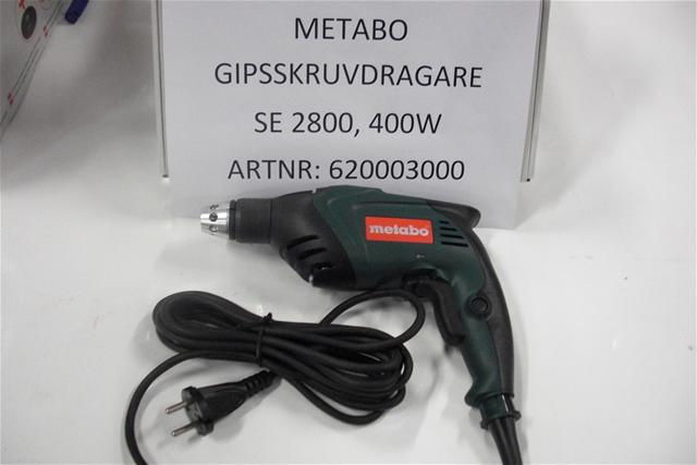 Bild SE2800 Metabo Skruvdragare