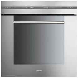 Bild Smeg Linnea SCP115X Pyrolytisk Multifunktionsugn 60 cm Silverglas