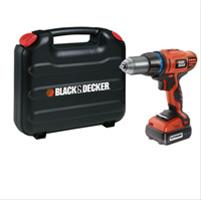 Bild HP146F4LK Black & Decker borrmaskin/skruvdragare 14V Lithium-Ion (1 Batteri)