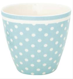 Bild Greengate Lattemugg Pale Blue Spot