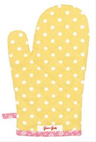 Bild Greengate Grillvante Naomi Yellow