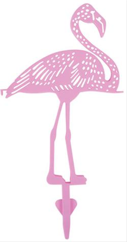 Bild Rice Rosa plast Flamingos 2 - pack