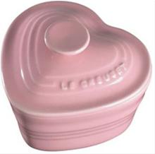 Bild Le Creuset Hjärtramekin med lock 0,25 l Rosa