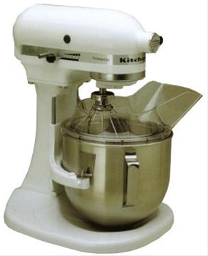 Bild KitchenAid Professional 5KPM50EWH Med extra bunke Vit