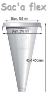 Bild Sacaflex Spritspåse i silikon