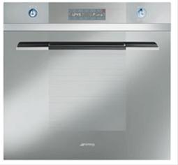 Bild Smeg Linea  SCP112SG-8 Pyrolytisk Multifunktionsugn 60 cm Silverglas - 12 funktioner