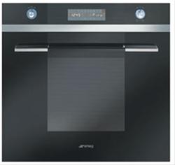 Bild Smeg Linea  SCP112N-8 Pyrolytisk Multifunktionsugn 60 cm Svart - 12 funktioner