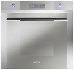 Bild Smeg Linea SCP112-8 Pyrolytisk Multifunktionsugn 60 cm Rostfri - 12 funktioner