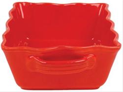 Bild Rice italienska porslin Ugnsform medium Red