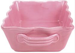 Bild Rice italienska porslin Ugnsform medium Rosa