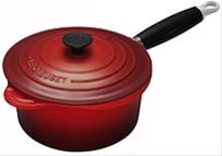 Bild Le Creuset Kastrull 18 cm 1,8L Röd