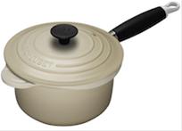 Bild Le Creuset Kastrull 18 cm 1,8L Creme