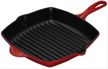 Bild Le Creuset Kvadratisk grillpanna 26 cm Röd