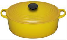 Bild Le Creuset Oval Gryta 27 cm 4,1L Dijon