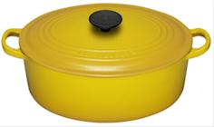 Bild Le Creuset Oval Gryta 27 cm 4,1L Dijon