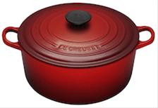 Bild Le Creuset Rund Gryta 24 cm 4,2L Röd