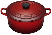 Bild Le Creuset Rund Gryta 22 cm 3,3L Röd