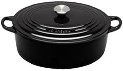 Bild Le Creuset Matiere Oval Gryta 29 cm 4,7L Svart Blank