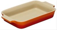 Bild Le Creuset Rektangulär Form 26 cm Vulkan