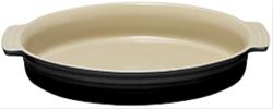 Bild Le Creuset Oval Form 36 cm Svart Matt