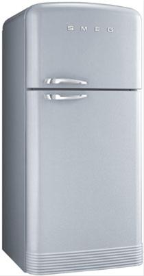 Bild Smeg FAB40 Kyl/Frysskåp 77cm Silvergrå - Smeg