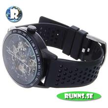 Bild Armbandsur Daybird - Skeleton Rubber (svart/silver)