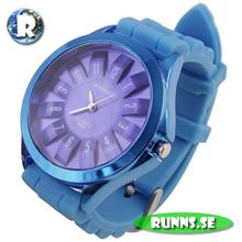 Bild Armbandsur Silicon - Sun (lila/krom)