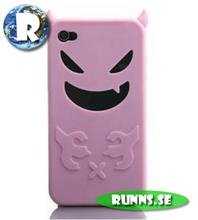 Bild iPhone 4 - Silikonfodral Devil (rosa)