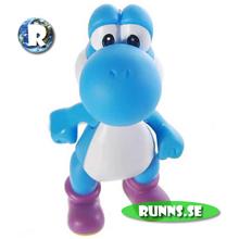 Bild Nintendofigur i plast - Yoshi (blå - 12cm)