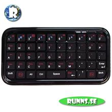 Bild Super Mini Bluetooth Wireless Keyboard - PC / iPhone / iPad / Smart Phone / PS3 (svart)