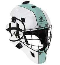 Bild Unihoc Målvaktshjälm Unihoc Keeper 44 Turquoise/White