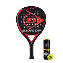 Bild Dunlop Rocket Red 2021 + Padel Pro 3B