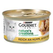 Bild Gourmet Nature's Creations 12 x 85 g - Kyckling med spenat & tomat