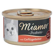 Bild Miamor Paté 12 x 85 g - Fjäderfälever