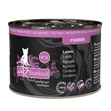 Bild catz finefood Purrrr på burk 6 x 200 - No. 111 lamm (6 x 200 g)