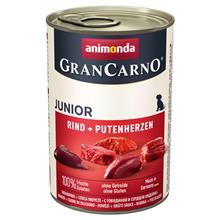 Bild Animonda GranCarno Original Junior 6 x 400 g - Nötkött & kalkonhjärta