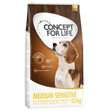 Bild Ekonomipack: 2-4 påsar Concept for Life - Medium Sensitive (2 x 12 kg)