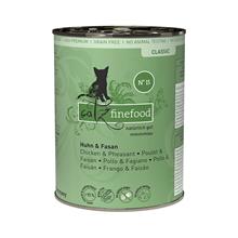 Bild Ekonomipack: catz finefood på burk 12 x 400 g - Kyckling & fasan