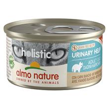 Bild Ekonomipack: Almo Nature Holistic Specialised Nutrition 24 x 85 g - Urinary Help med ljust kött