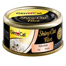 Bild GimCat ShinyCat Filet 6 x 70 g - Kyckling