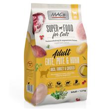 Bild Blandat provpack: 3 x 1,5 kg MAC's Cat Adult - Blandpack: 3 x 1,5 kg