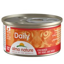 Bild Ekonomipack: Almo Nature Daily Menu 24 x 85 g - Blandpack med lax, kalkon, öring + nötkött