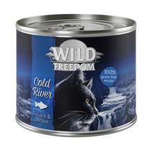 Bild Wild Freedom Adult 6 x 200 g - Cold River - Pollock & Chicken